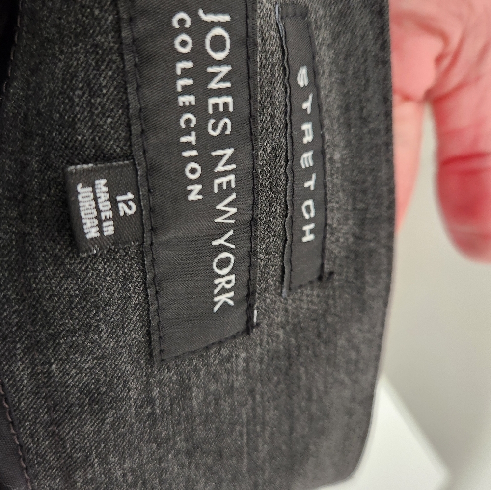 Jones New York Stretch grey pants - Picture 4 of 4
